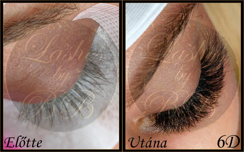 8D-10D (mega volume) műszempilla építés